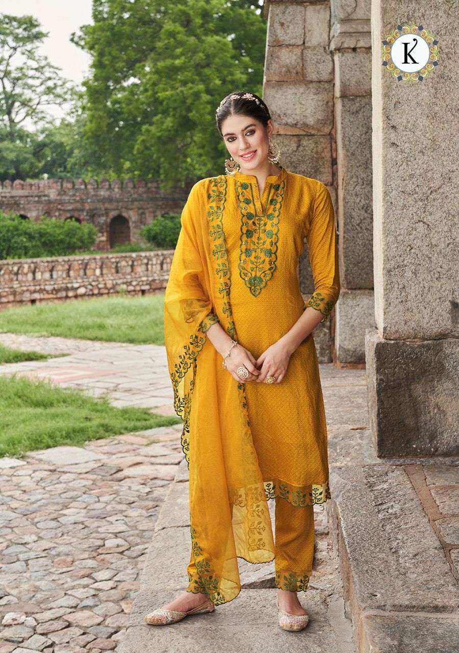 Kalki Fashion-phulwari-pure-viscose-emboidery -work-fancy-kurti-silk-laces-work-pant-organza- Scaleping-work-dupatta-35003